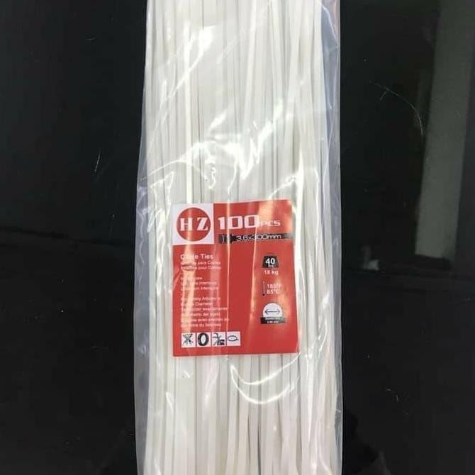 

New HZ cable ties 9 x 550 - Putih