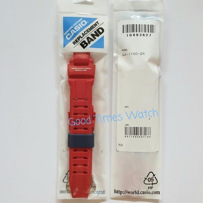 Baru STRAP G-SHOCK GA-1100-2A / GA-1100 / GA-1000 / Casio Original