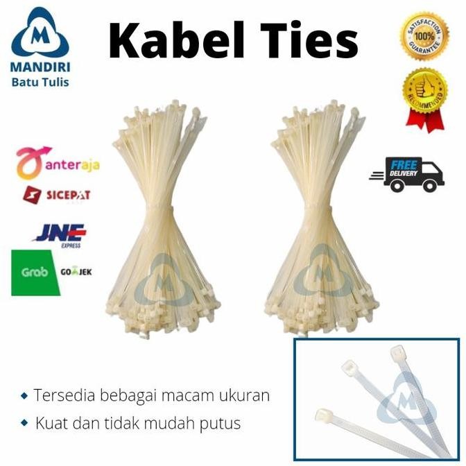 

New TERMURAH Kabel Ties 6 x 350 mm / Kabel Tis / Cable Tie Ties / Insulock