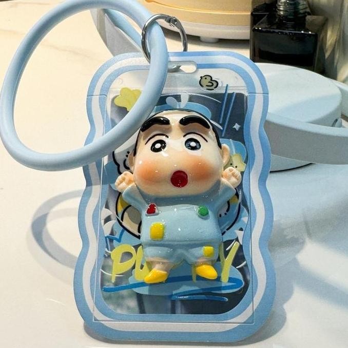 

New ID Card holder/ Name tag gantungan kartu cute/ Kartu akses MRT Busway lanyard