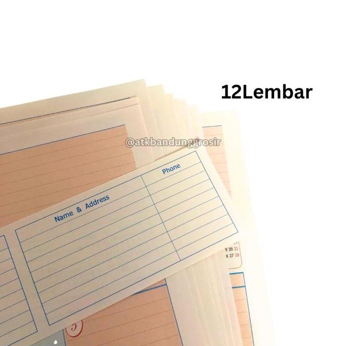 

New Refil Agenda Meja Deskmat Planner Tahun 2025 #1429A Isi Kalender Meja Deskmatt Planner- SHABG