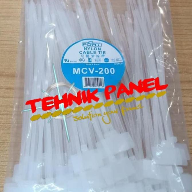 

New Kabel ties label/marker ties 20cm putih