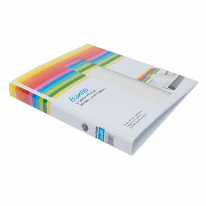 

New Bantex Insert Ring Binder 2 Ring 20mm A4 White #8512 07