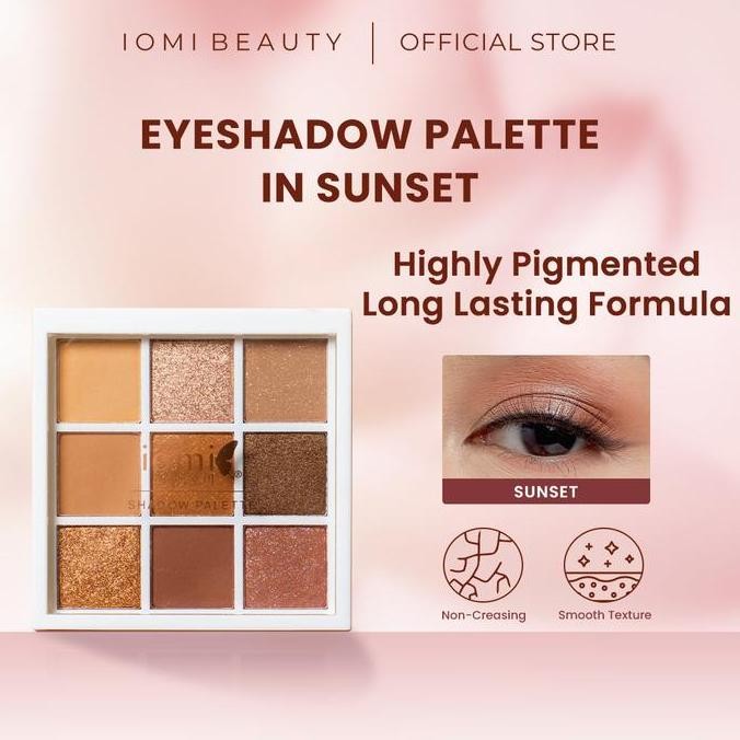 TERMURAH - IOMI Sunset Eyeshadow Palette