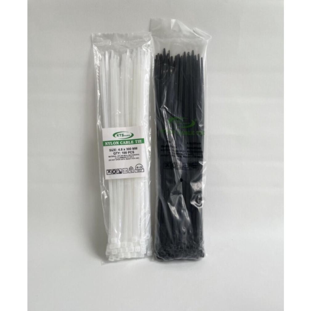 

Rd1- Kabel Ties Cable Tie 4.8 X 300Mm (30Cm) Cv 300 Kualitas Baik