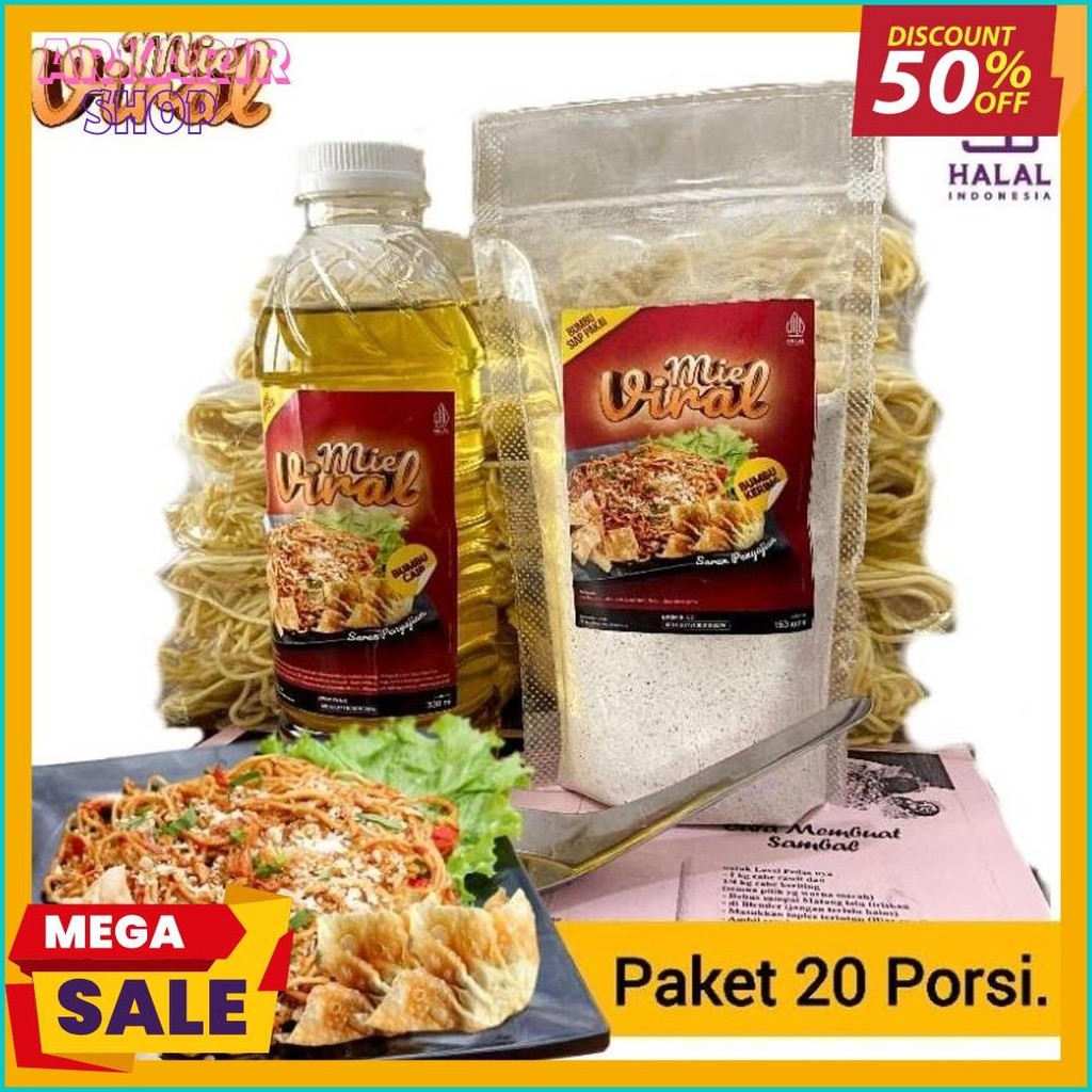 

Paket Tester 20 Porsi Peluang Bisnis Makanan Kekinian Mie Newmind Level Pedas Ide Jualan Dirumah Terlaris! Produk Ini Banyak Dicari