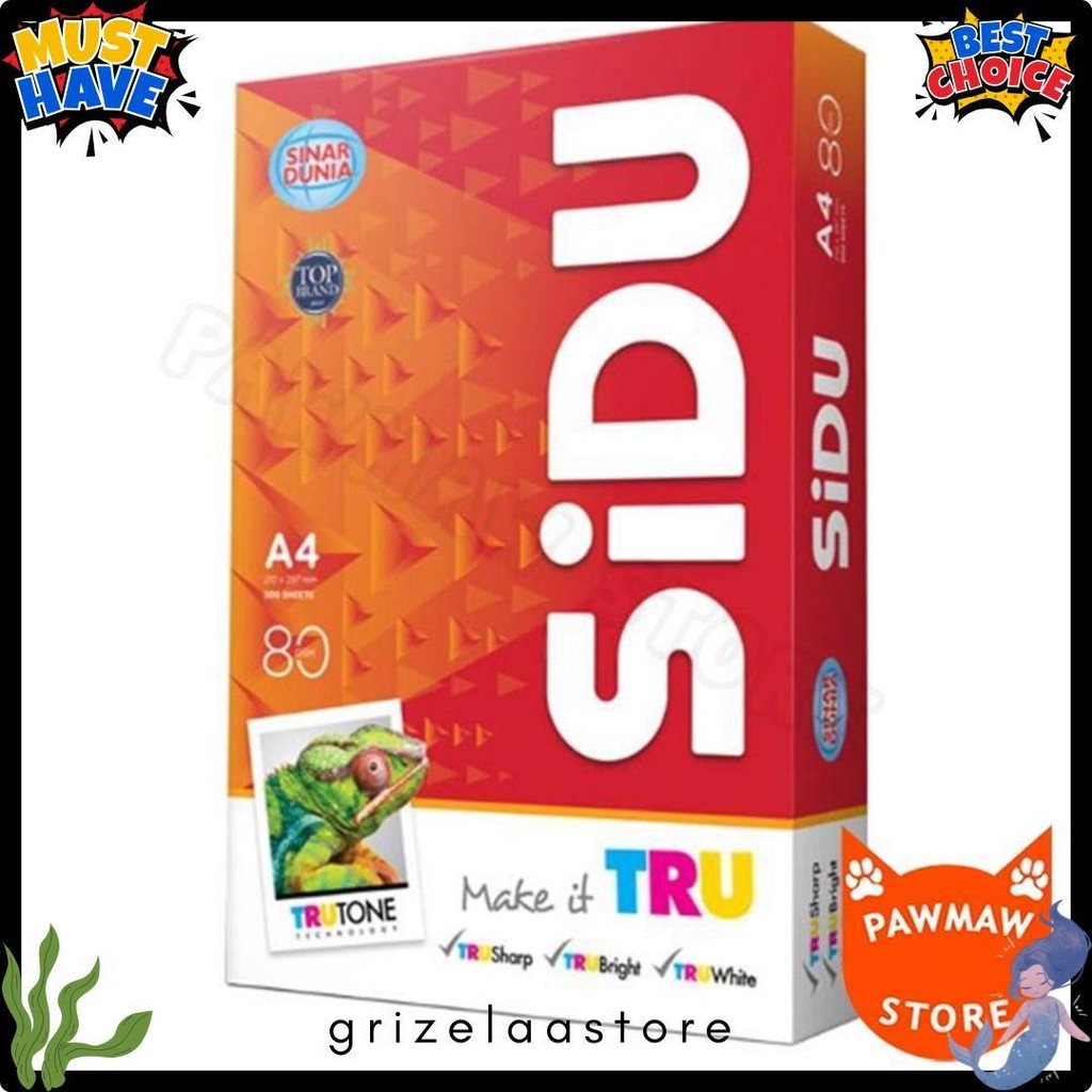 

Kertas Hvs A4 80 Gram Sinar Dunia ( Rim ) Diskon Setengah Harga