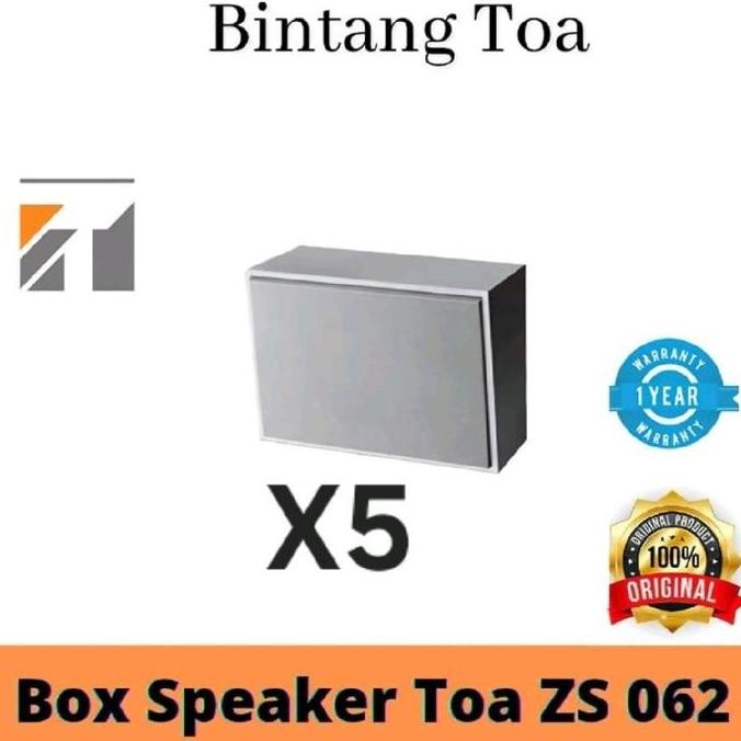 paket 5 bh speker toa  zs 062