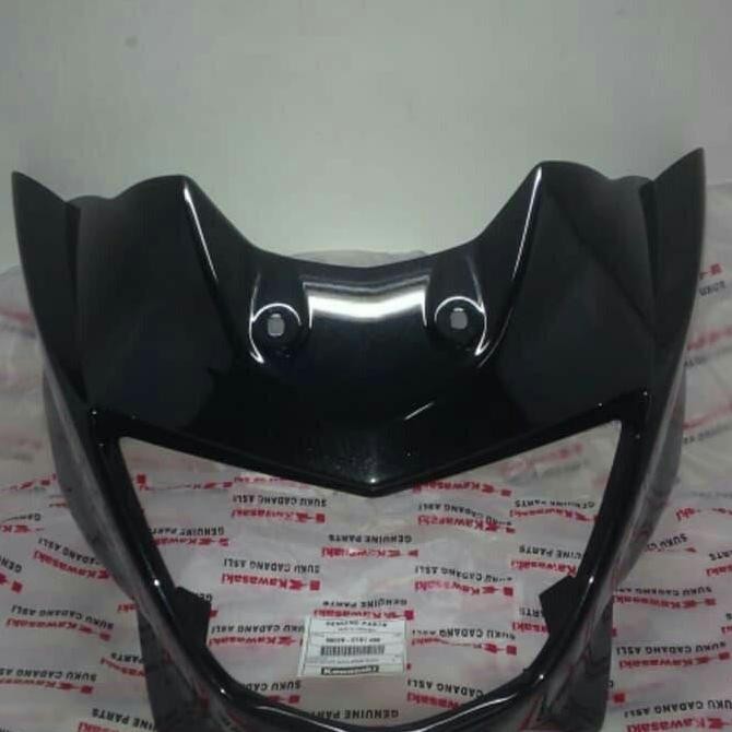 batok barong ninja R 150 cover lampu ninja R 150 hitam orinal