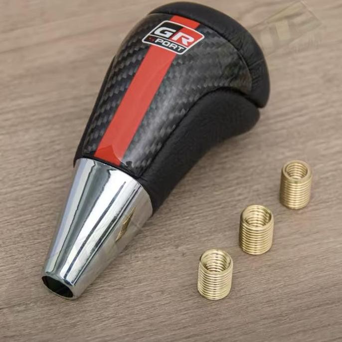 Shift Knob Gr Sport Toyota Fortuner Vnt Vrz Gr Real Carbon  Black