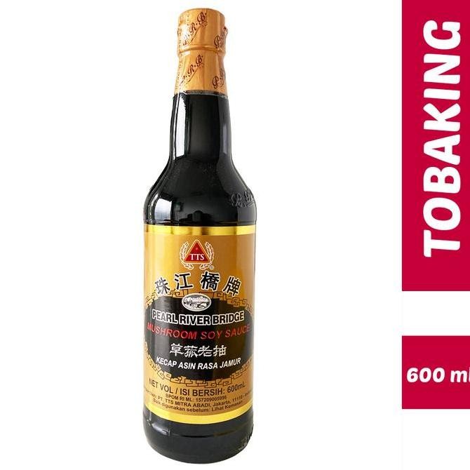 

Pearl River Bridge Mushroom Soy Sauce 600ml Kecap jamur