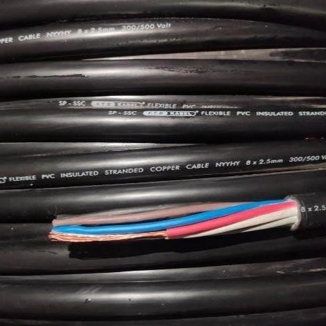 KONTROL KABEL NYYHY 8X2.5 NYYHY 8X2,5 METERAN BUKAN JEMBO ORIGINAL DAN TERPERCAYA