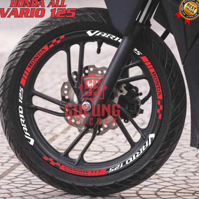 READY STIKER LIS PELEK MOTOR HONDA VARIO 125 CUTTING STICKER VARIASI KEREN