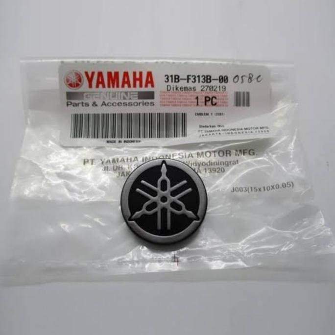 TERBARU EMBLEM LOGO YAMAHA DASI DEPAN SOUL GT 125 JUPITER Z ROBOT ORIGINAL YGP
