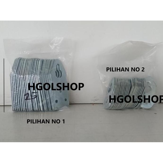 GANTUNGAN PLAT PIGURA BESAR DAN KECIL