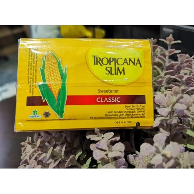 

TROPICANA SLIM Sweetener Classic Isi 50 2,5 gr