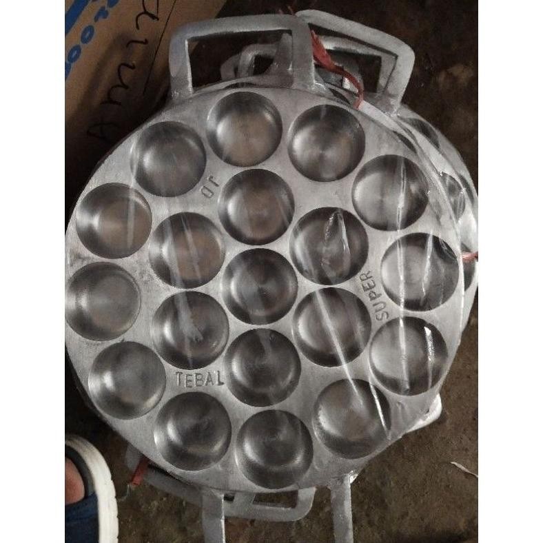 CETAKAN PENTOL GORENG ISI 19 LOYANG PENTOL GORENG TUANGAN PENTOL GORENG ANTI LENGKET CETAKAN PENTOL 