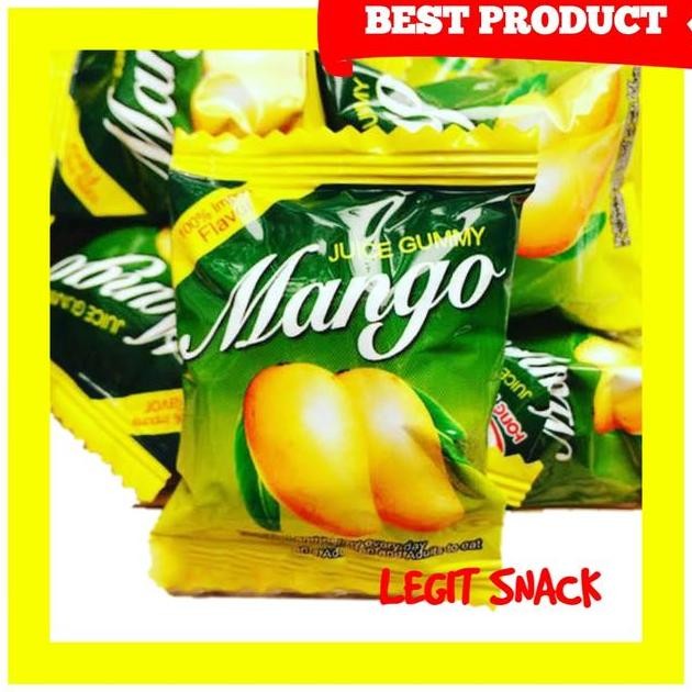 

Permen Jelly Mangga Jeli Manga Mango Yupi Gummy Jely Candy