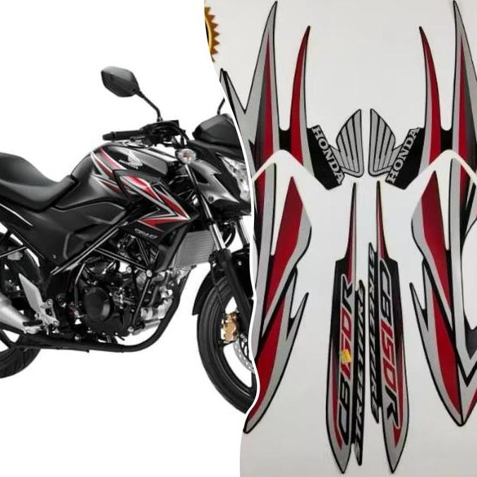 BEST STIKER STRIPING LIST BODY FULL SET MOTOR HONDA CB 150R 2013 ALL COLOUR