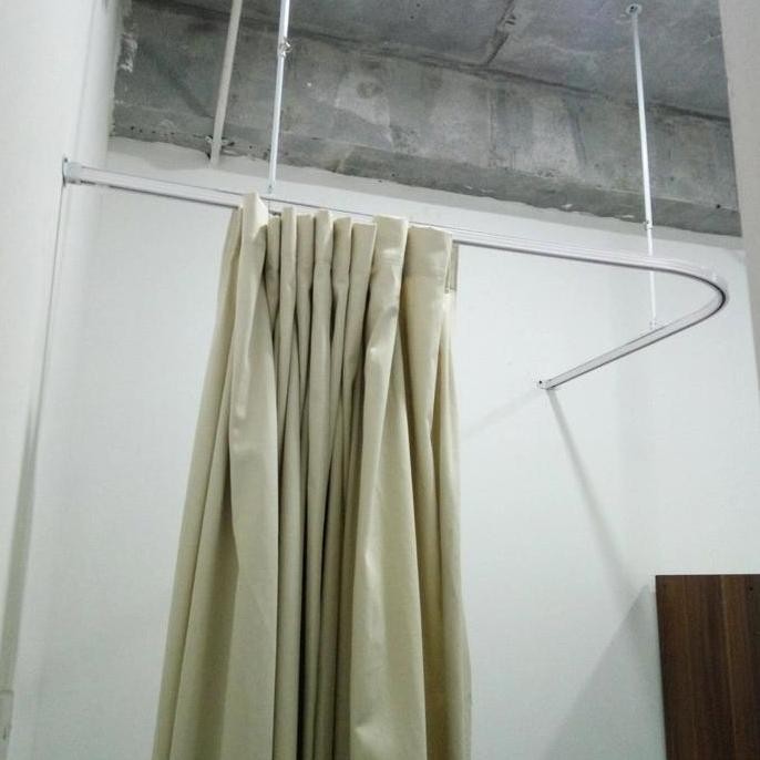 Paket rel gorden kamar ganti fitting room