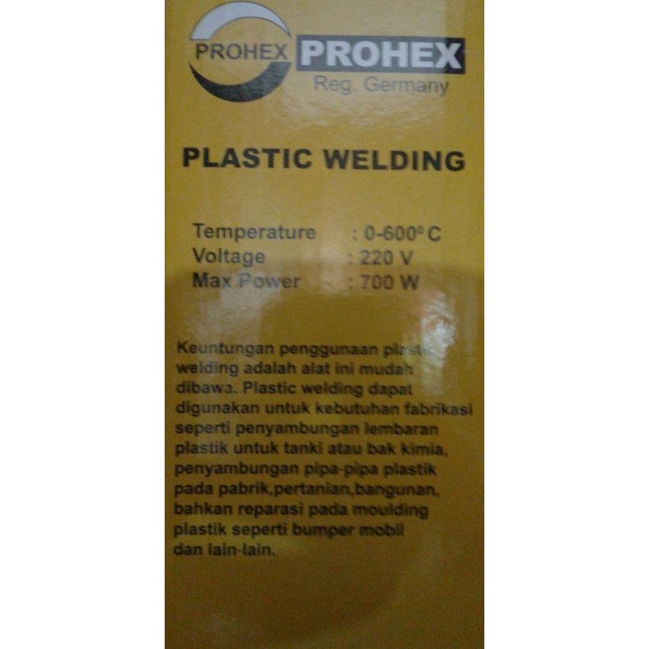 plastic welding / las plastik / heat gun