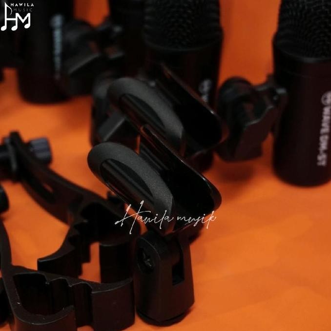 Microphone Drum Akustik Mic Drum Wave Audio Dm7Kit Dm 7Kit Mic Drum Set Original