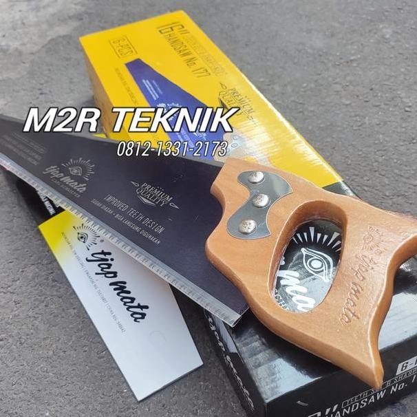 Gergaji Kayu Cap Mata 16 18 20 Inch Potong Belah Kayu