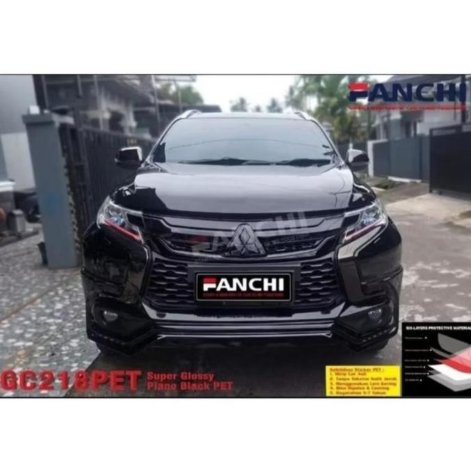 

ROLL Sticker FANCHI ID-8201 SR Glossy Crystal Piano Black SR SELF RECOVERY PET 50CM ROLL