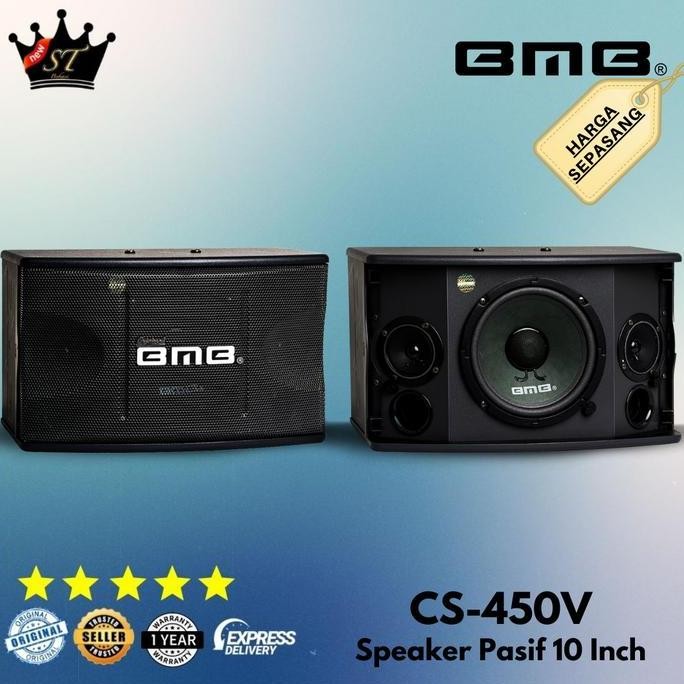JB BMB CS-450V CS 450 V CS450V CS450 Speaker Pasif Passive Karaoke 10" None