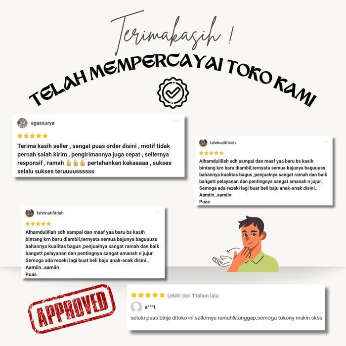 Bsh Koko Fathan Sarimbit Baju Muslim Anak Laki Keluarga Family Set Ori Anv