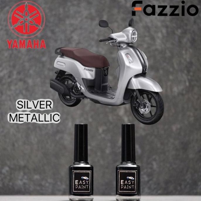 NEW Oles Motor Silver Metalic Yamaha Fazzio Fazio Perak Metalik ml