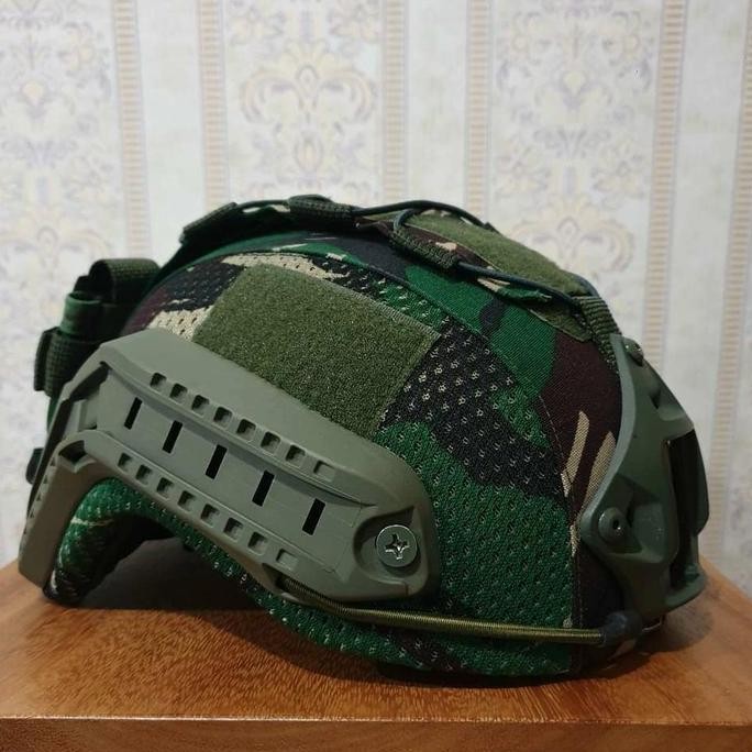 Promo Helm Kevlar Anti Peluru Level 3A Original/Helm Balistik Anti Peluru