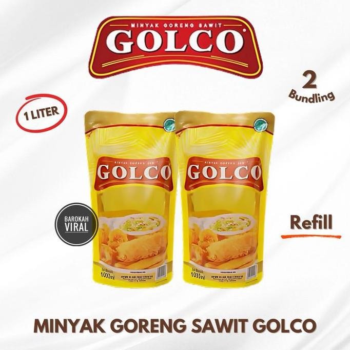 

PAKET ISI 2 MINYAK GORENG GOLCO 1000L