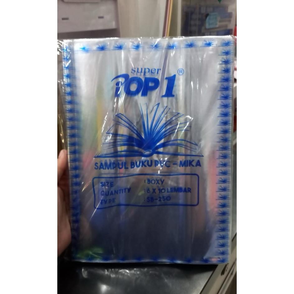 

Sampul Buku Tulis Mika Pop 1 Boxy Panjang Pak 60 Lbr