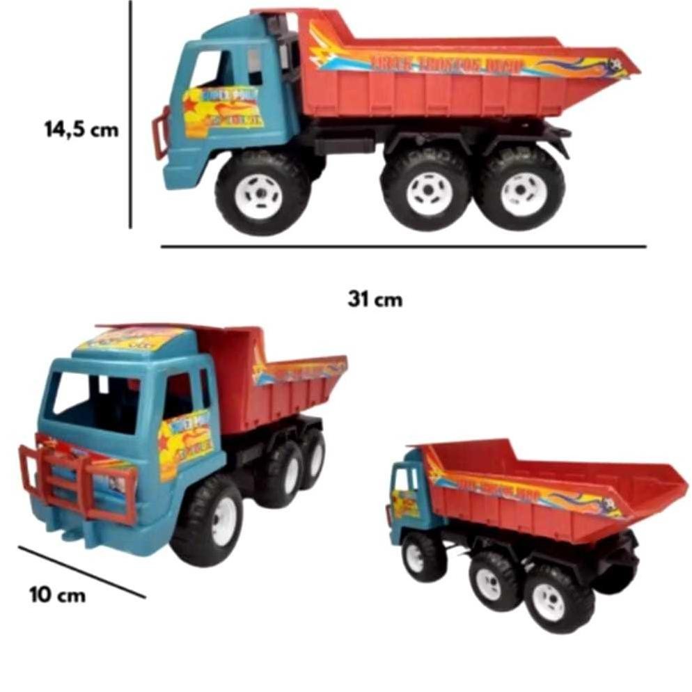 Gc27 Mainan Anak Mobil Mobilan Truk Dump Truck Bak Pasir Konstruksi Plastik Murah Sni