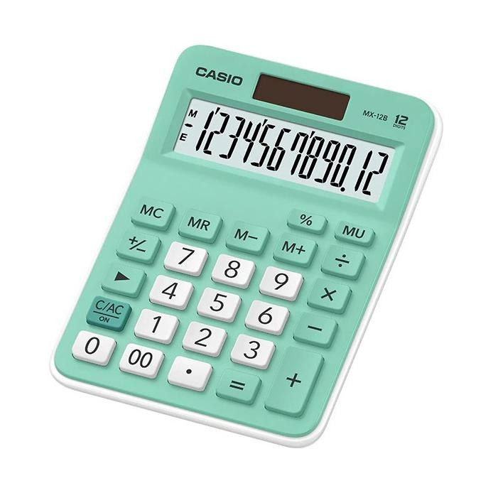 

Original Kalkulator Meja Casio Mx-12B Office Value Desktop Series Calculator 12 B A-81