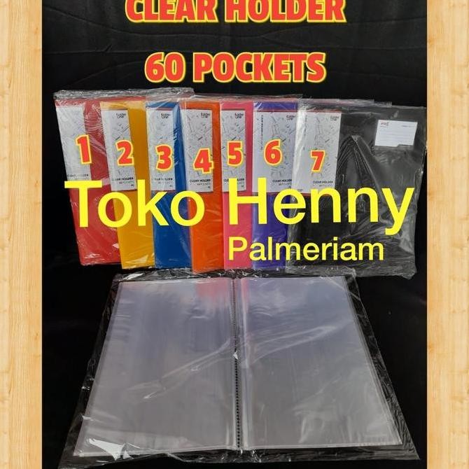 

Original Map Clear Holder Folio F4 Isi 60 Lembar Folder One