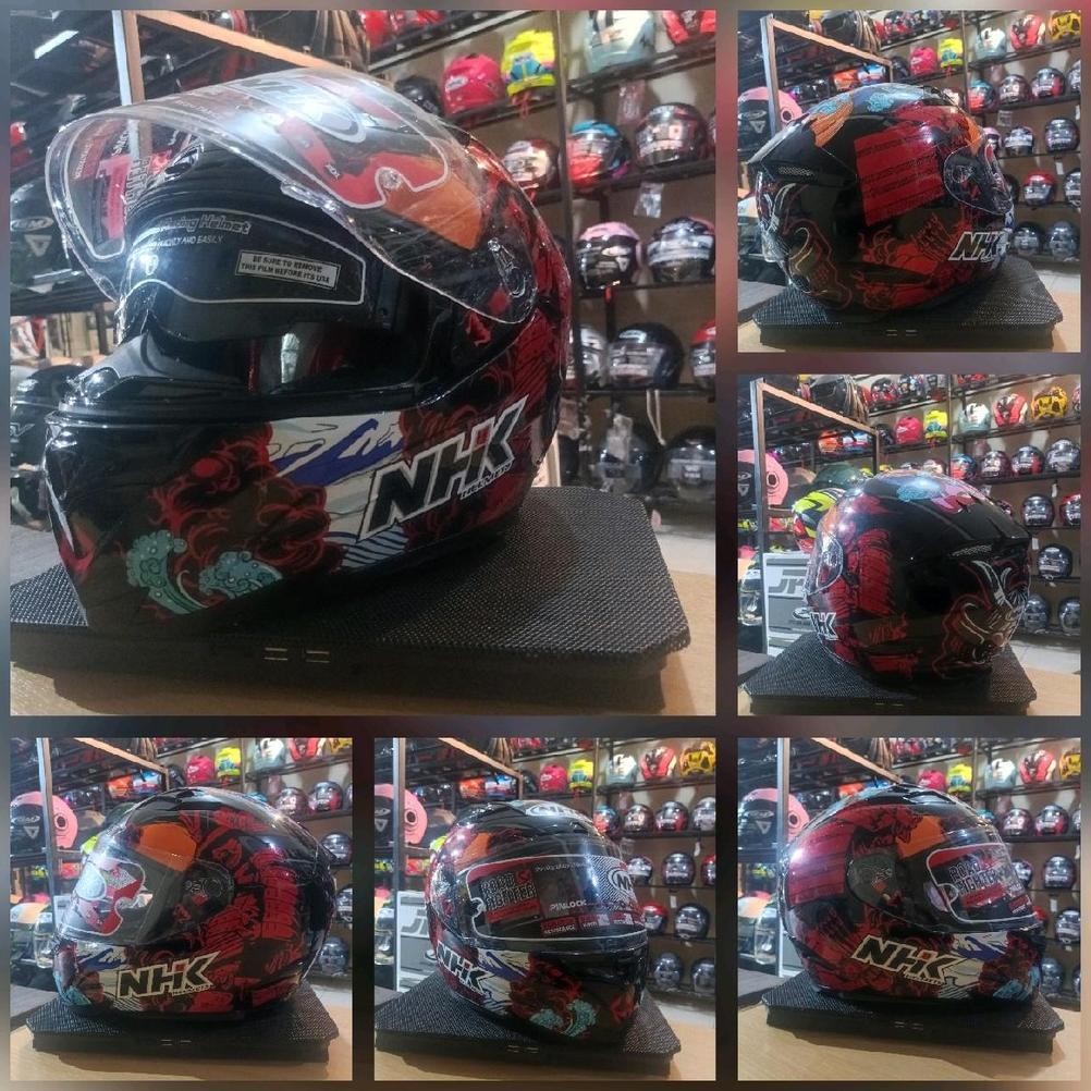 Helm Nhk Rx9 Samurai Special Edition Motif Terbaru