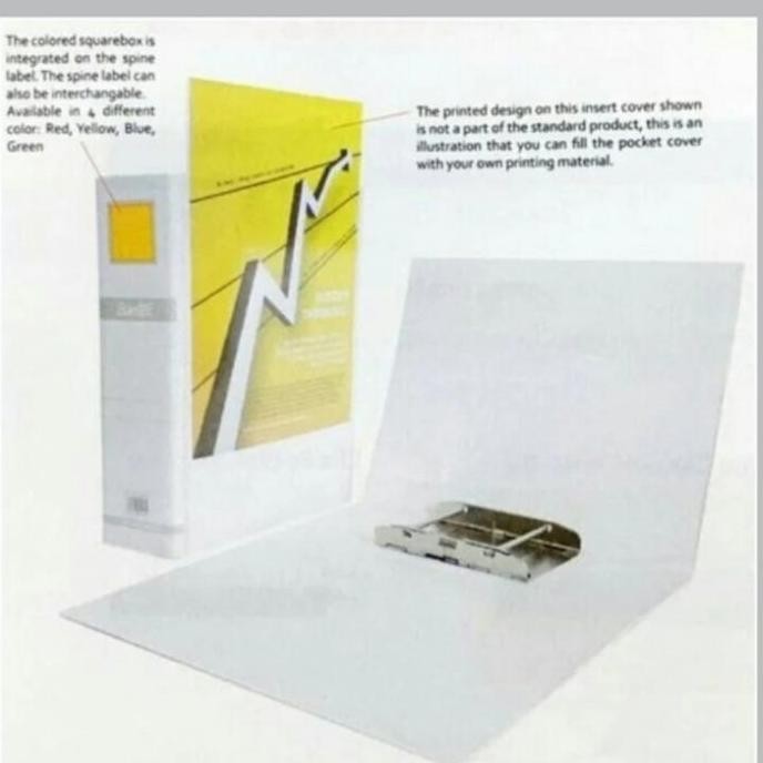 

Odner Folio 10Cm Bantex 1312 07 Putih / Insert Post Pipe Binder F4