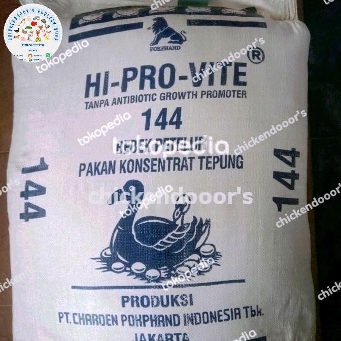 Pur bebek petelur konsentrat telur 144 charoen pokphand 50kg