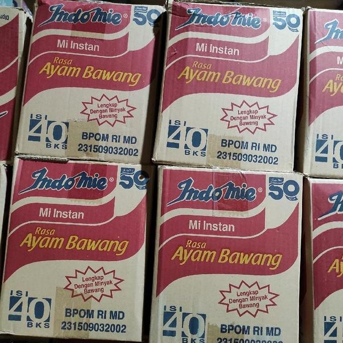 

Original Indomie Mie Instan 1 Dus (40pcs) - Goreng / Soto / Ayam Bawang / Kari Lezat Murah