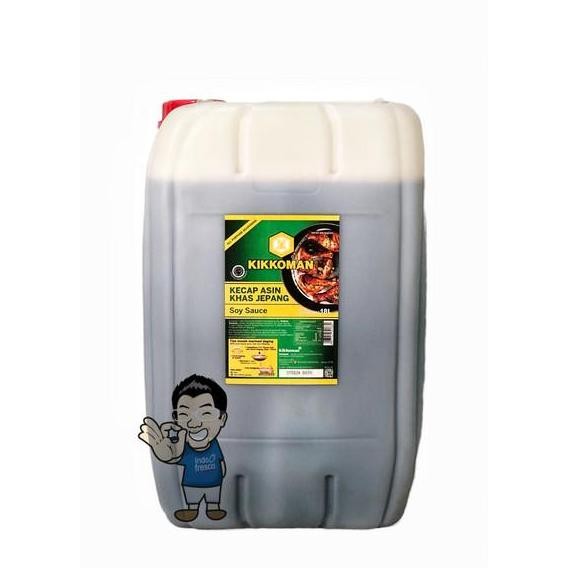 

Kikkoman Soy Sauce Shoyu Kecap Asin Khas Jepang Jeren 18L