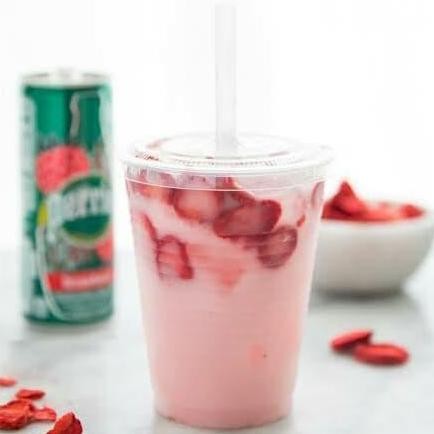 

Baru Bubuk Minuman Strawberry Smoothies - Milkshake Rasa Stroberi Premium Untuk Cafe & Minuman Dingin
