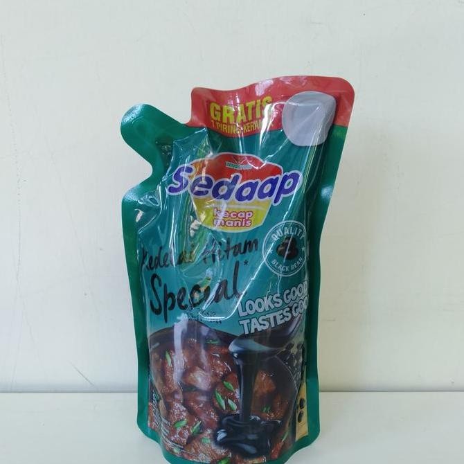 

Kecap Manis Sedap Kedelai Hitam Refill 550 ml