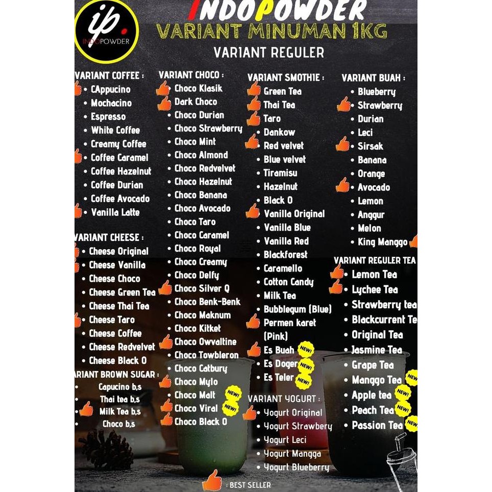 

Baru Bubuk Minuman Cappuccino Brown Sugar 1 Kg Serbuk Cappuccino Gula Aren