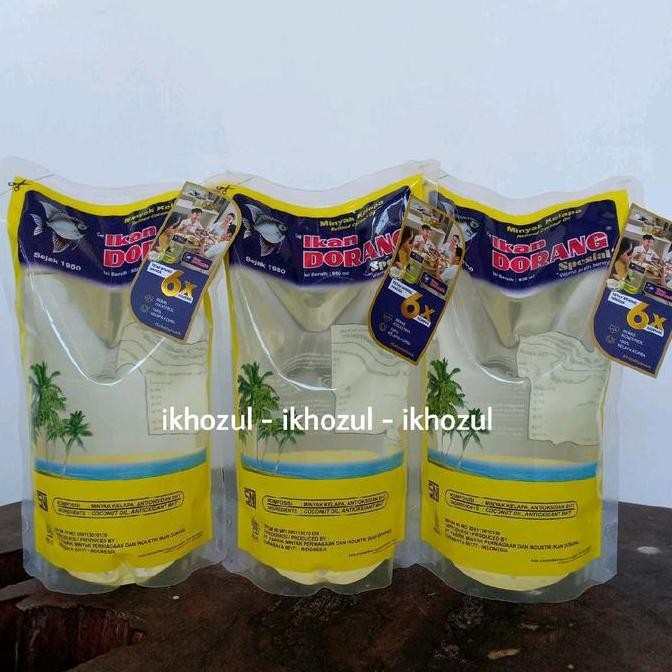 

Minyak Kelapa Ikan Dorang Spesial 950ml, Minyak Kelapa, Cooking Oil