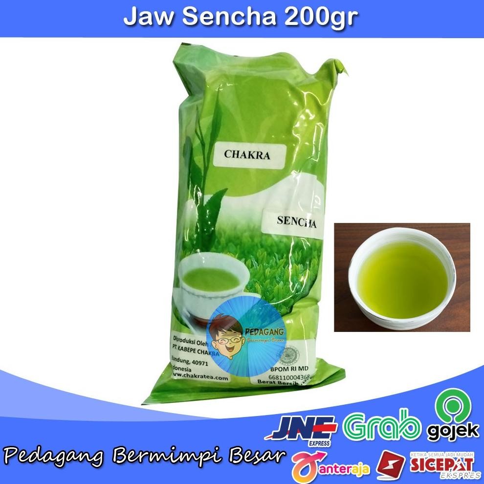 

SALE! CHAKRA JAW SENCHA 200G - TEH HIJAU JEPANG / SENCHA / OCHA KUALITAS PREMIUM