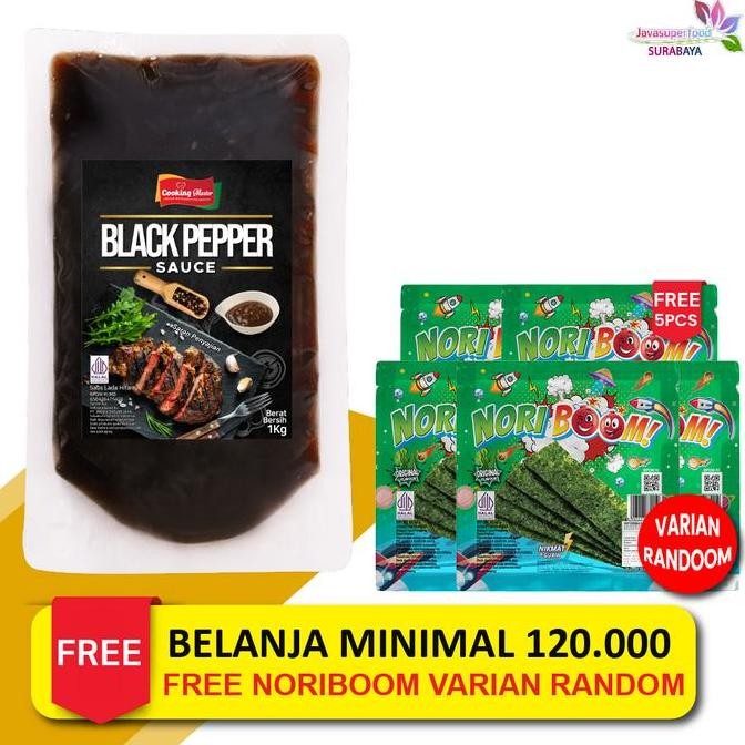 

Cooking Master - Blackpepper Sauce / Saus Lada Hitam 1 KG
