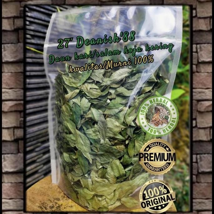 

Daun Kare/Kari/salam koja kering/alitas bagus fress bersih 30gram