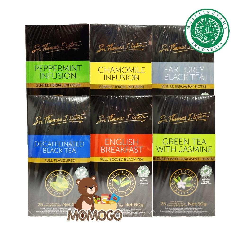 

SALE! LIPTON SIR THOMAS TEA 25 BAGS TEH CELUP PREMIUM HITAM AROMATIK